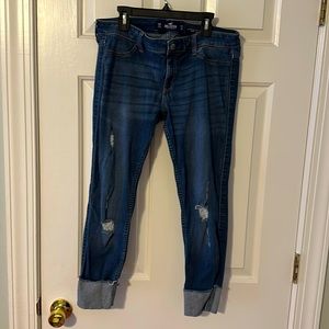 Hollister low rise cropped leggings